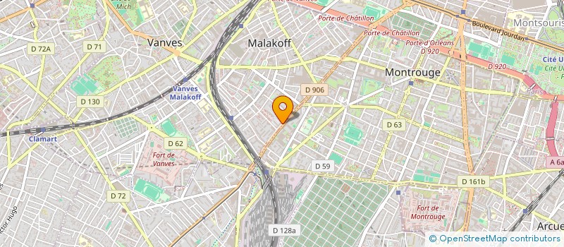 localisation de l'entreprise KB  MALAKOFF