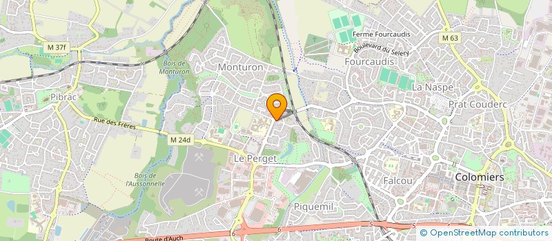 localisation de l'entreprise KB AFGF à COLOMIERS