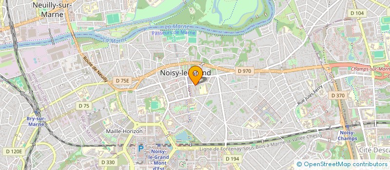 localisation de l'entreprise KB ALIANZ  NOISY-LE-GRAND