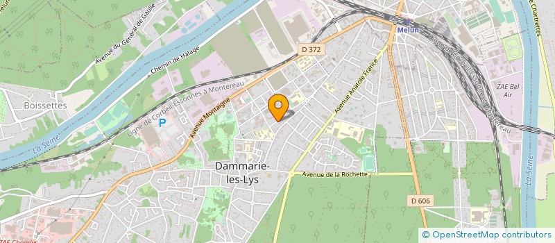 localisation de l'entreprise KB AUTO MOTO à DAMMARIE-LES-LYS