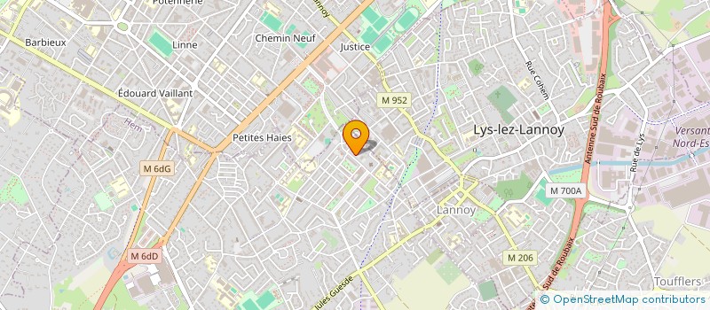 localisation de l'entreprise KB COIFFURE  HEM