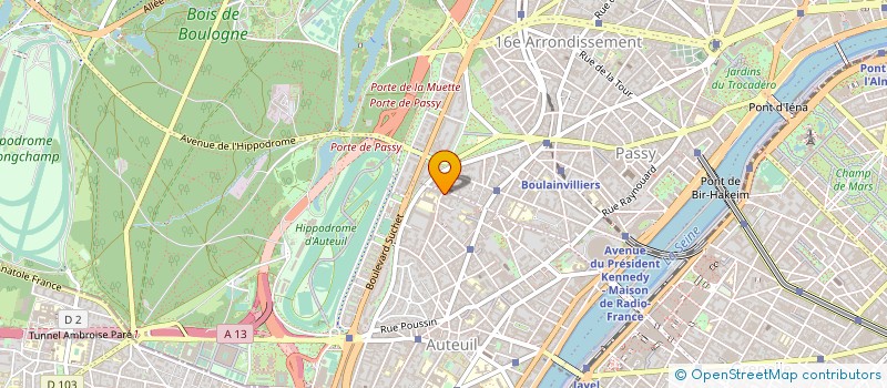 localisation de l'entreprise KB COMMUNICATION  PARIS