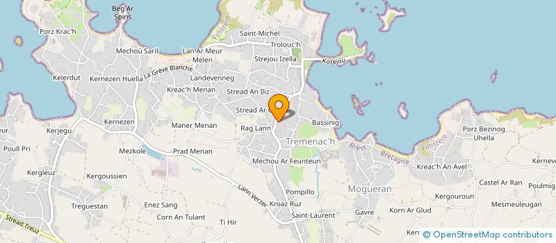 localisation de l'entreprise KB CONSEIL  PLOUGUERNEAU