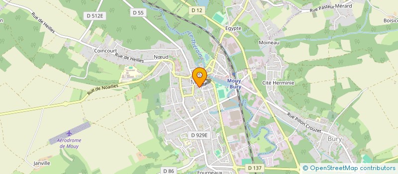 localisation de l'entreprise KB CONSULTANTE EN GESTION  MOUY