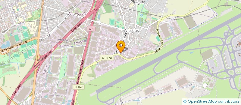 localisation de l'entreprise KB CONVOYAGE  WISSOUS