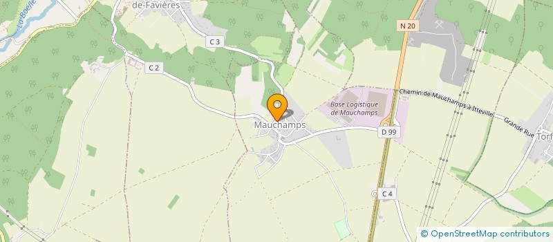 localisation de l'entreprise KB CORPORATE  MAUCHAMPS