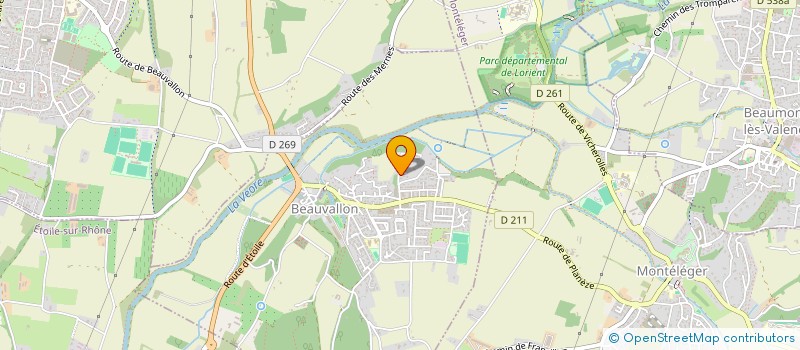 localisation de l'entreprise KB COURSES ET CONSEILS  BEAUVALLON