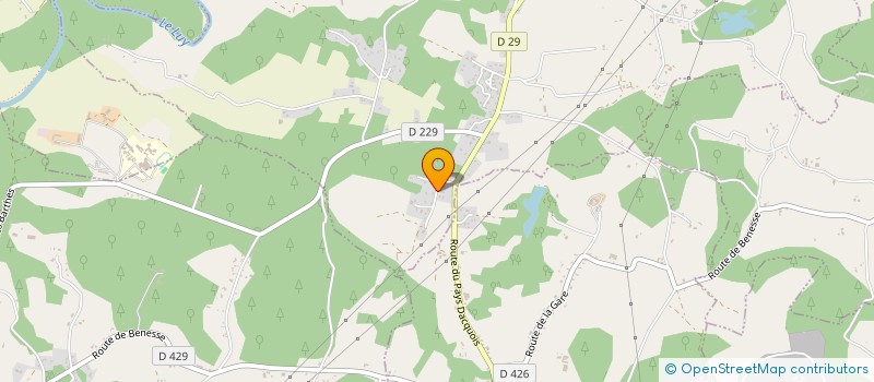 localisation de l'entreprise KB DAX  SAINT-PANDELON