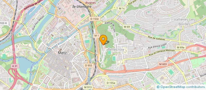 localisation de l'entreprise KB DISTRIBUTION  METZ