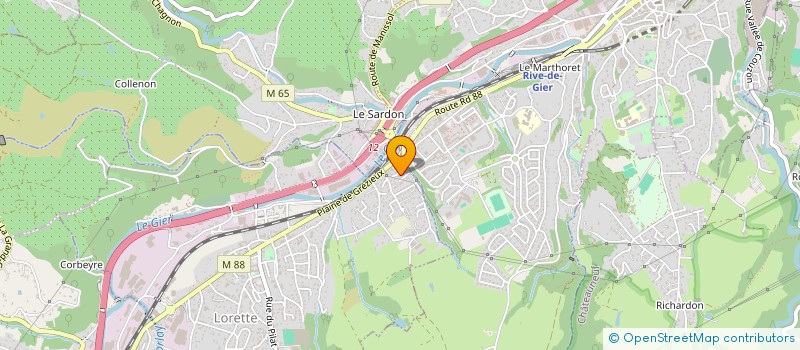 localisation de l'entreprise KB EXPRESS à LORETTE