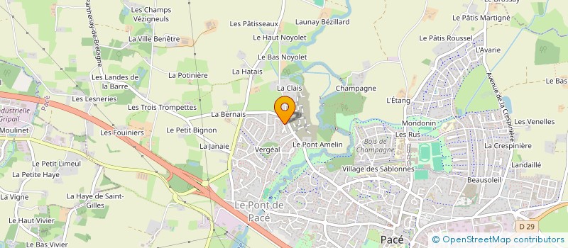 localisation de l'entreprise KB GESTION&CONSEIL à PACE