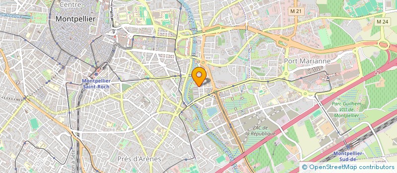 localisation de l'entreprise KB HOLDING  MONTPELLIER