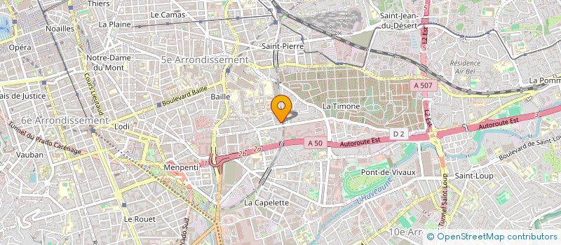 localisation de l'entreprise KB IMMOBILIER à MARSEILLE
