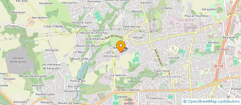localisation de l'entreprise KB INVEST à BREST