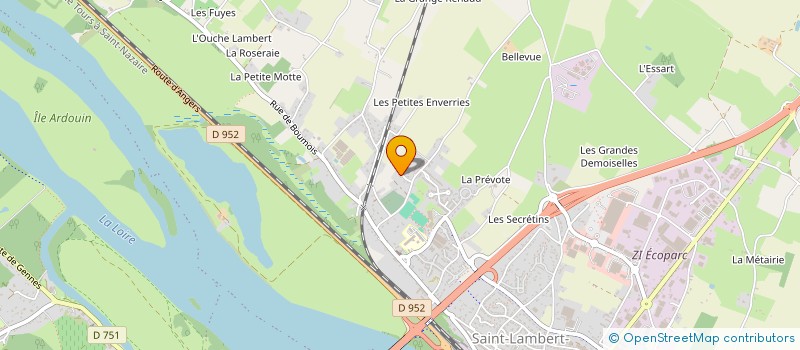 localisation de l'entreprise KB INVESTIMMO à SAUMUR