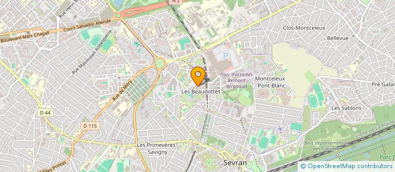 localisation de l'entreprise KB LOCATION FRANCE à SEVRAN