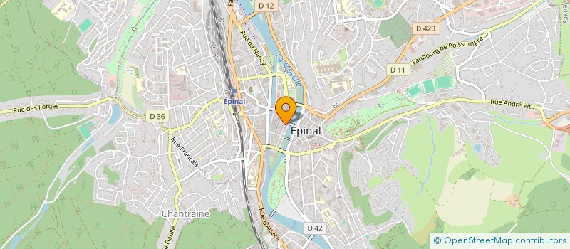 localisation de l'entreprise KB-LP IMMO à EPINAL