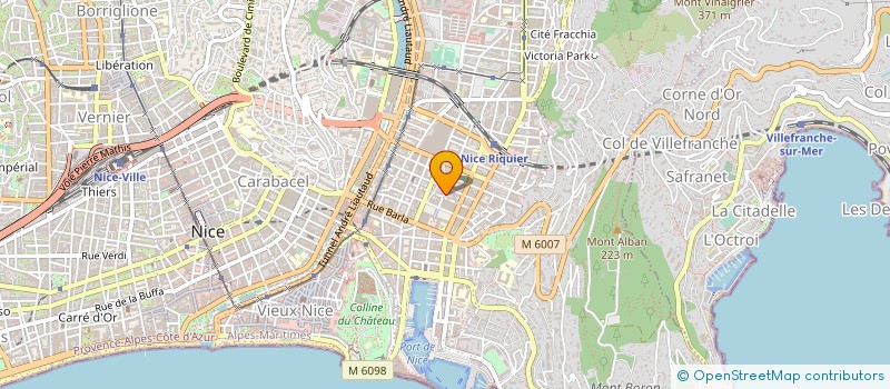 localisation de l'entreprise KB MAMBO PIZZA à NICE