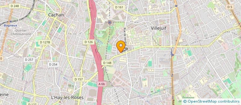 localisation de l'entreprise KB MENUISERIE à VILLEJUIF