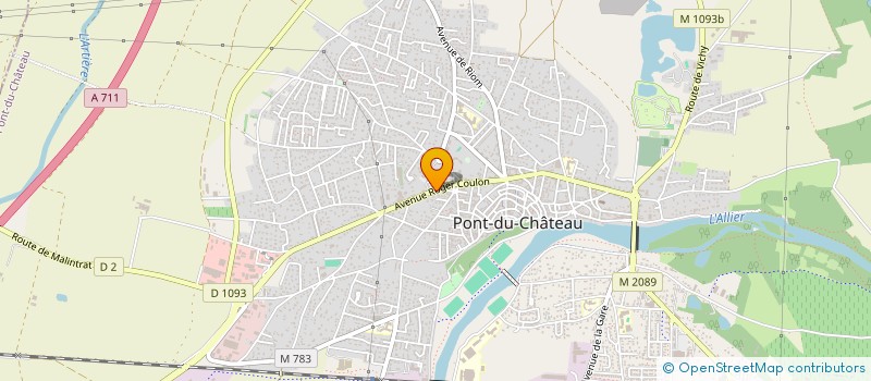 localisation de l'entreprise KB N57  PONT-DU-CHATEAU