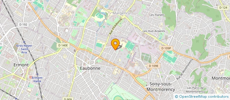 localisation de l'entreprise KB PRIVATE DRIVER  EAUBONNE