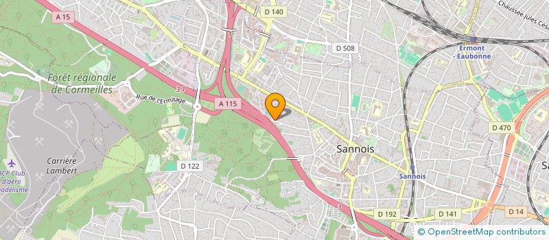 localisation de l'entreprise KB PRO RENOV  SANNOIS