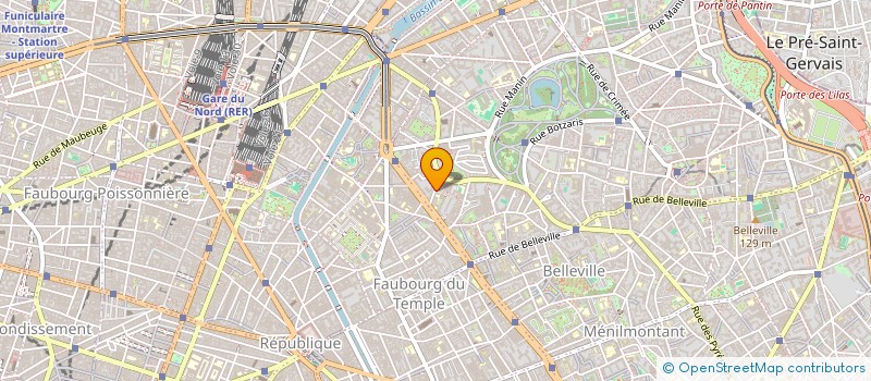 localisation de l'entreprise KB PROJECT  PARIS