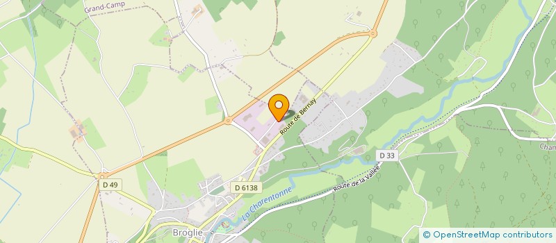 localisation de l'entreprise KB RENOV  BROGLIE