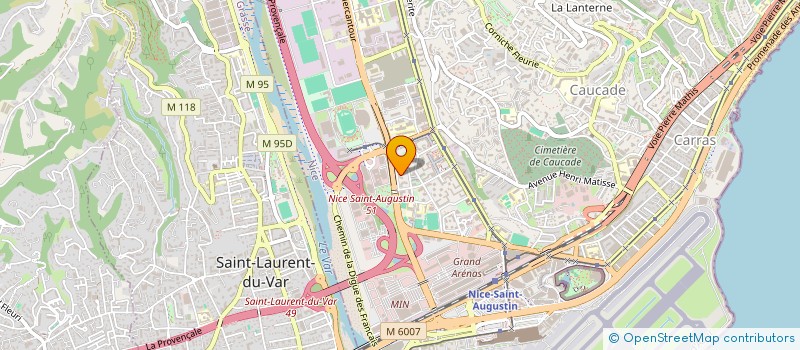 localisation de l'entreprise KB RENOV à NICE