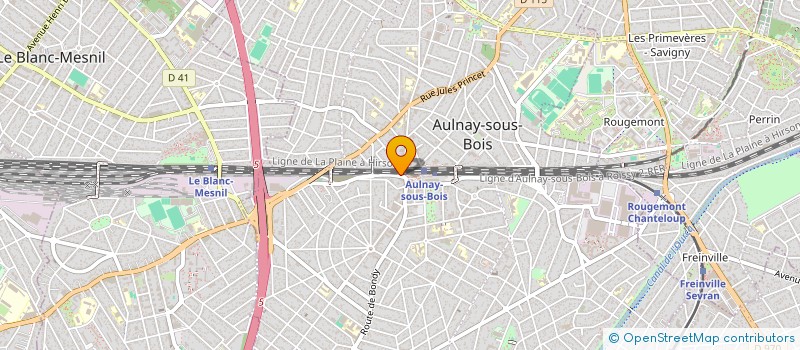 localisation de l'entreprise KB RESTAURATION à AULNAY-SOUS-BOIS