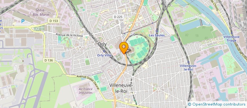 localisation de l'entreprise KB SERVICES à VILLENEUVE-LE-ROI