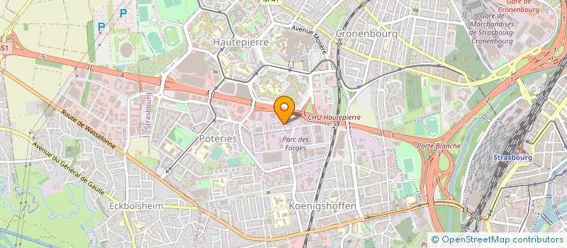 localisation de l'entreprise KB SERVICES PROPRETE  STRASBOURG