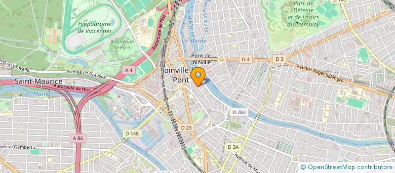 localisation de l'entreprise KB STUDIO  JOINVILLE-LE-PONT