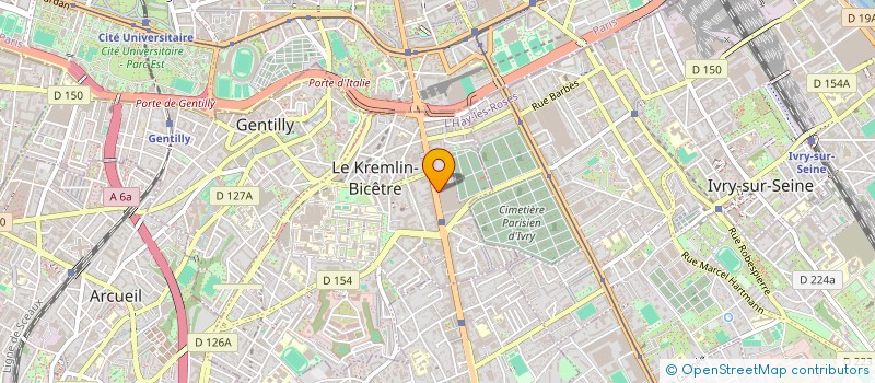 localisation de l'entreprise KB SUN  LE KREMLIN-BICETRE