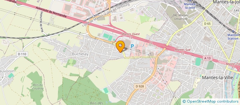 localisation de l'entreprise KB TAXIS à BUCHELAY