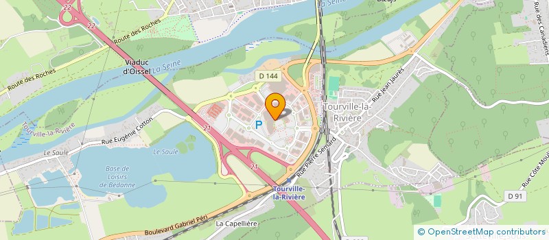 localisation de l'entreprise KB TOURVILLE à TOURVILLE-LA-RIVIERE