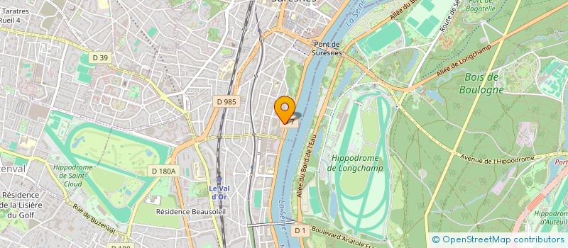 localisation de l'entreprise KB TRANSPORTS à SURESNES