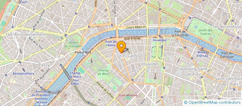 localisation de l'entreprise KB2L à PARIS
