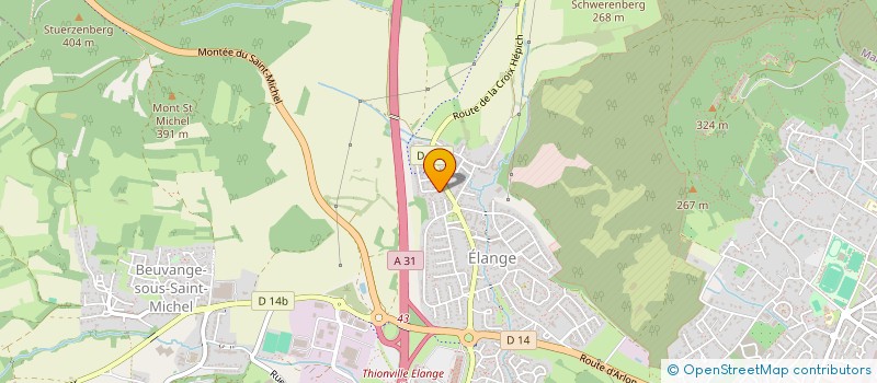 localisation de l'entreprise KB2L à THIONVILLE