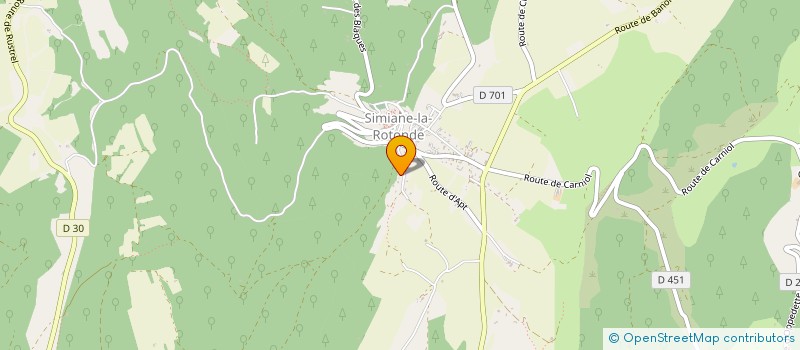 localisation de l'entreprise KBAN  SIMIANE-LA-ROTONDE