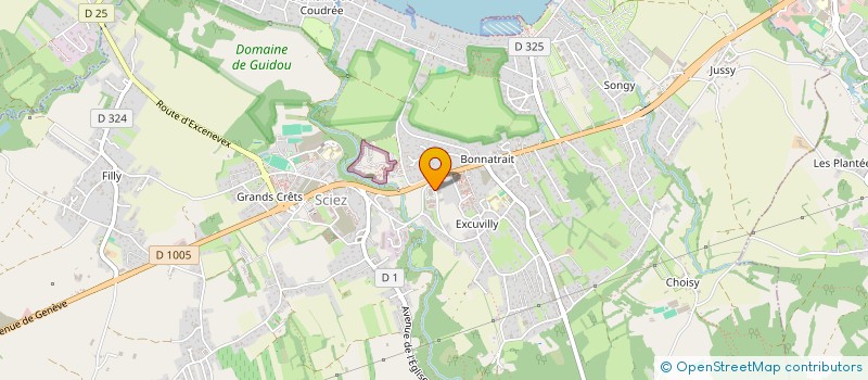 localisation de l'entreprise KBB  SCIEZ