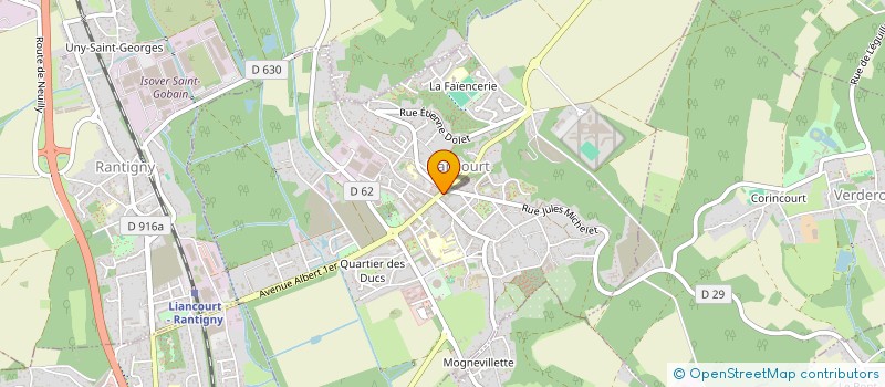 localisation de l'entreprise KBBA  LIANCOURT