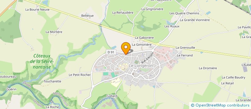 localisation de l'entreprise KBCM HOLDING à SEVREMOINE