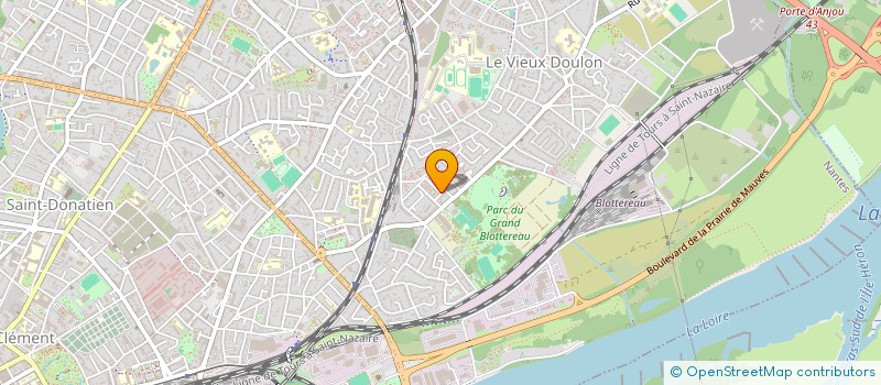 localisation de l'entreprise KBE à NANTES