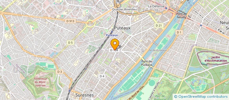 localisation de l'entreprise KBE SOLUTIONS  NANTERRE