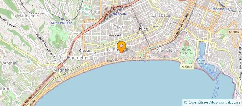 localisation de l'entreprise KBEAUTY-COSMETICS à NICE