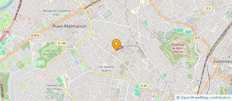 localisation de l'entreprise KBETUD à RUEIL-MALMAISON