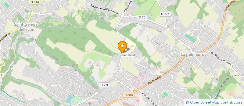 localisation de l'entreprise KBF  CASTELMAUROU