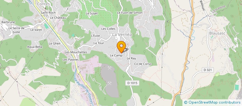 localisation de l'entreprise KBF à CONTES