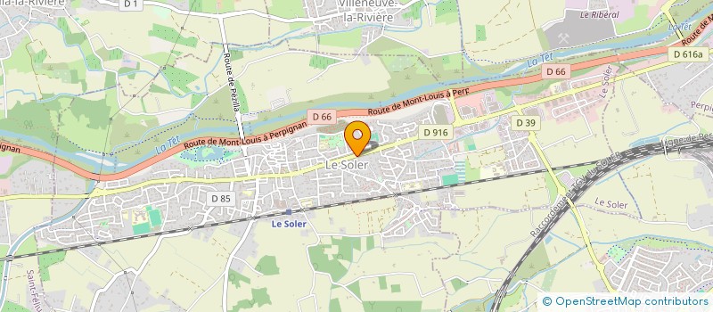 localisation de l'entreprise KBG  LE SOLER